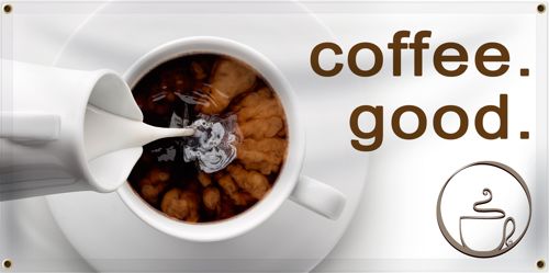 custom coffee shop banners