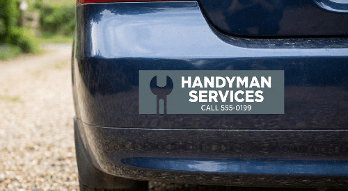 Handyman - Custom Bumper Magnet | Banenrs.com