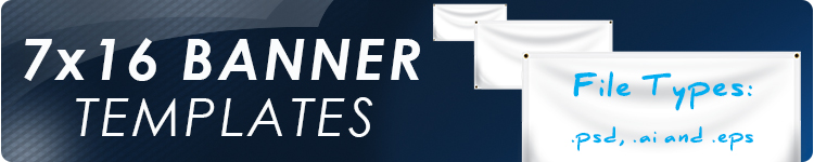 7' x 16' Vinyl Banner Templates | Banners.com