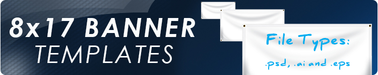 8' x 17' Vinyl Banner Templates | Banners.com
