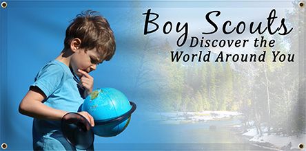 custom boy scout banner