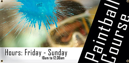 Paintball Banner | Banners.com