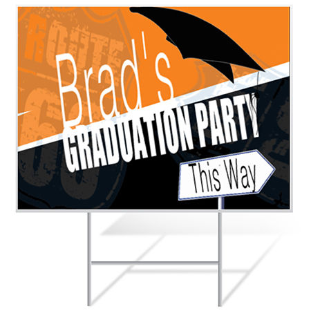 Graduation Yard Sign | Banners.com
