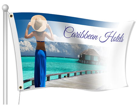 Custom Printed Fabric Flags