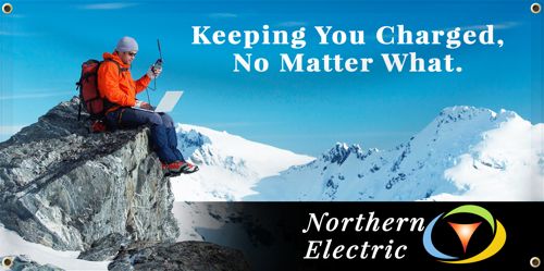 custom electric company banner