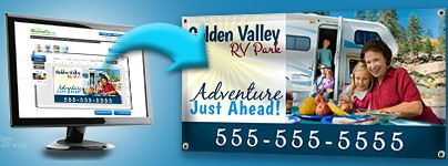 RV Park Banner | Banners.com