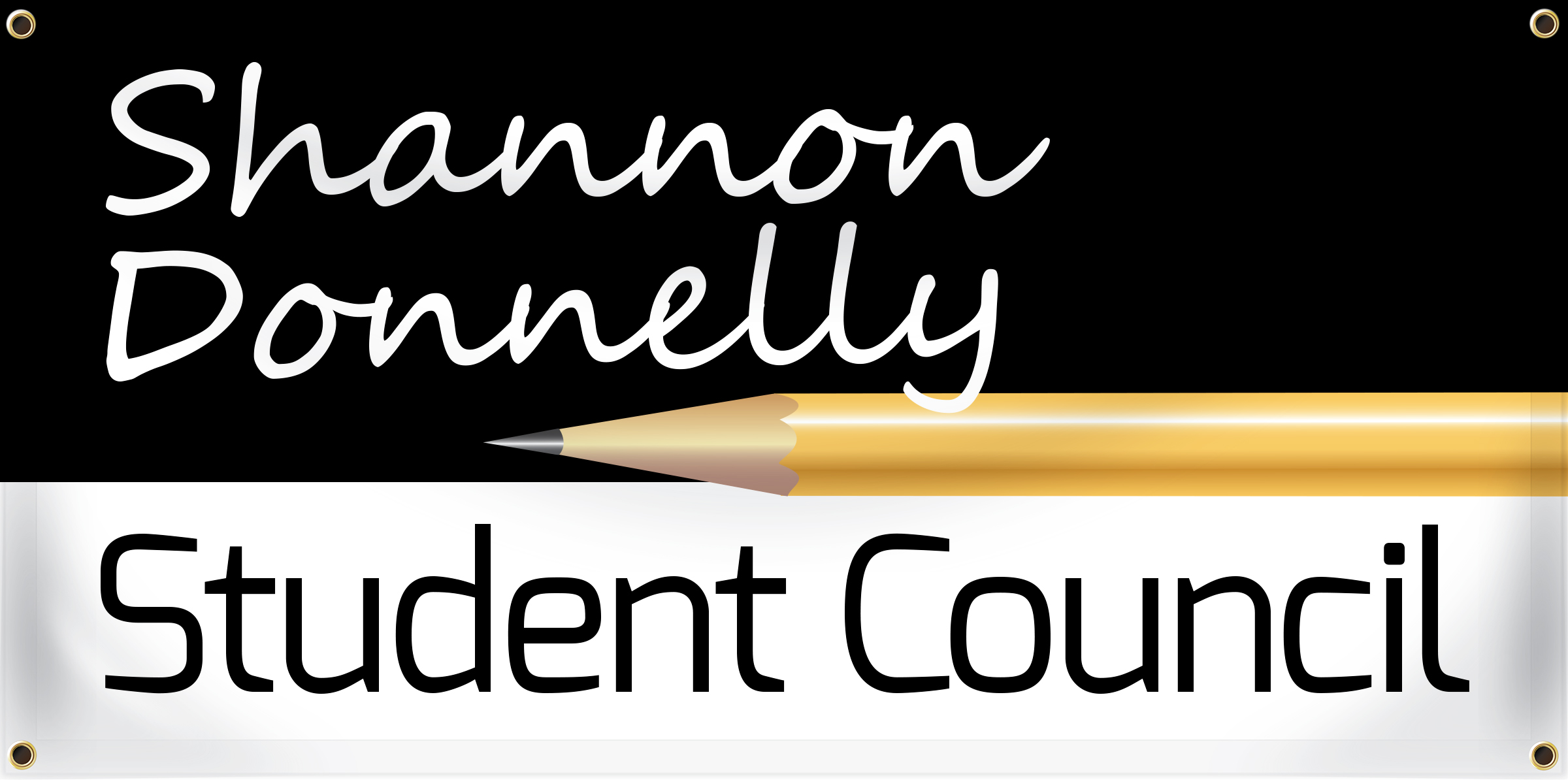 custom student organization banner
