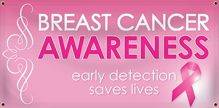 custom cancer awareness banner