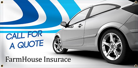 Farm House insurance Banner | Banners.com