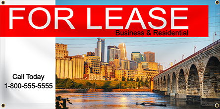 For Lease Banner | Banners.com