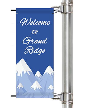 Welcome Pole Banner | Banners.com