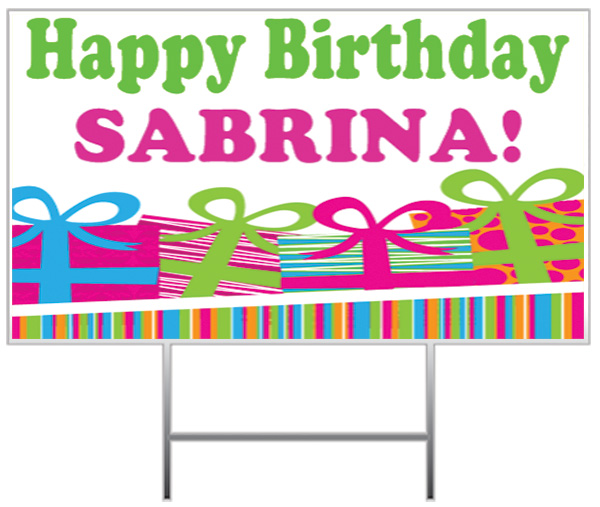 Happy Birthday Sign | Banners.com