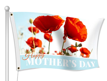 Happy Mothers Day Flag | Banners.com