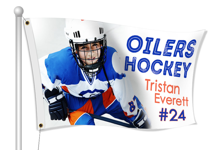 Custom Hockey flag
