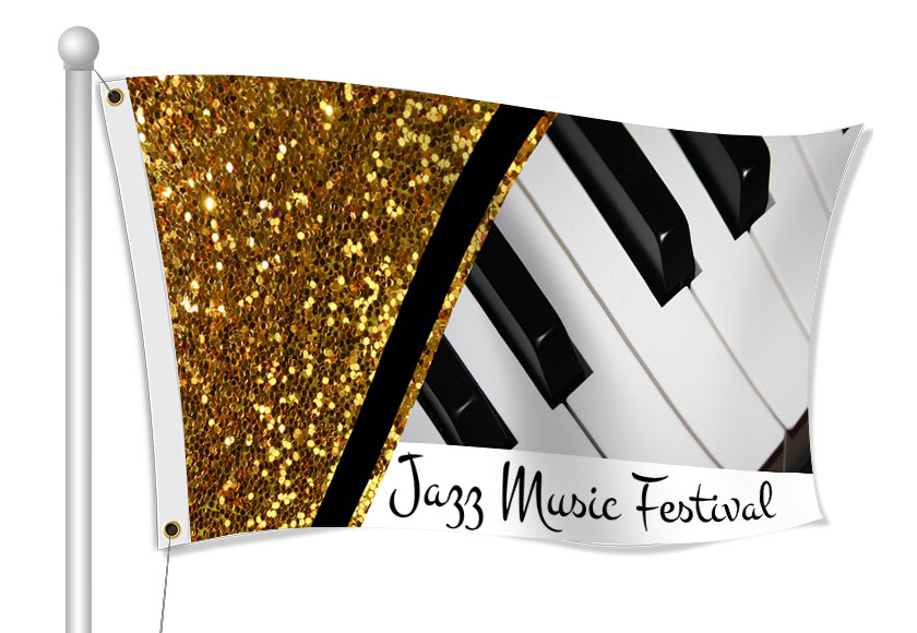 Music Flags | Banners.com