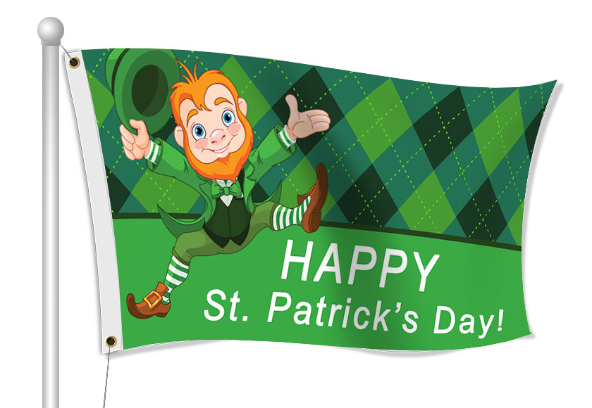 St.Patricks day Flag | Banners.com