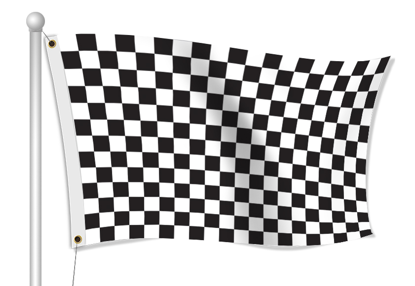 Finish Line Flags | Banners.com