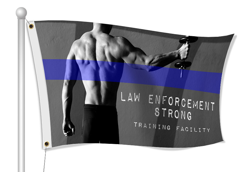 Custom law enforcement flag
