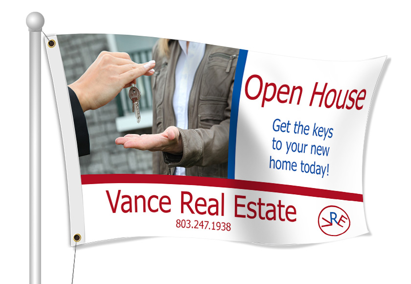 open house flag | Banners.com
