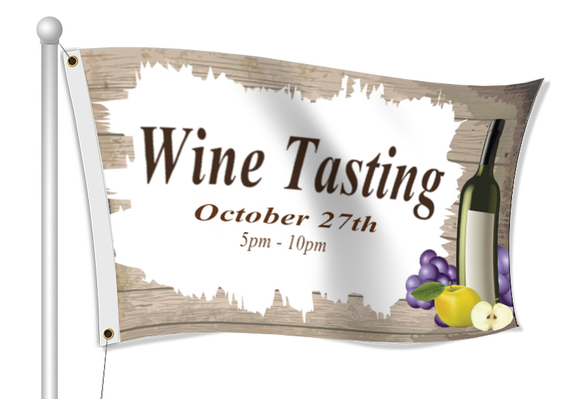winery flag | Banners.com