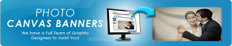 Custom Photo Canvas Banners | Banners.com