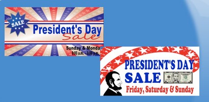 Presidents Day Sale Banner | Banners.com