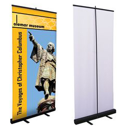 Retractor Lite 36, assembled with museum exhibit being advertised on it