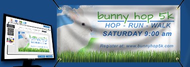 Running Race Banner | Banners.com