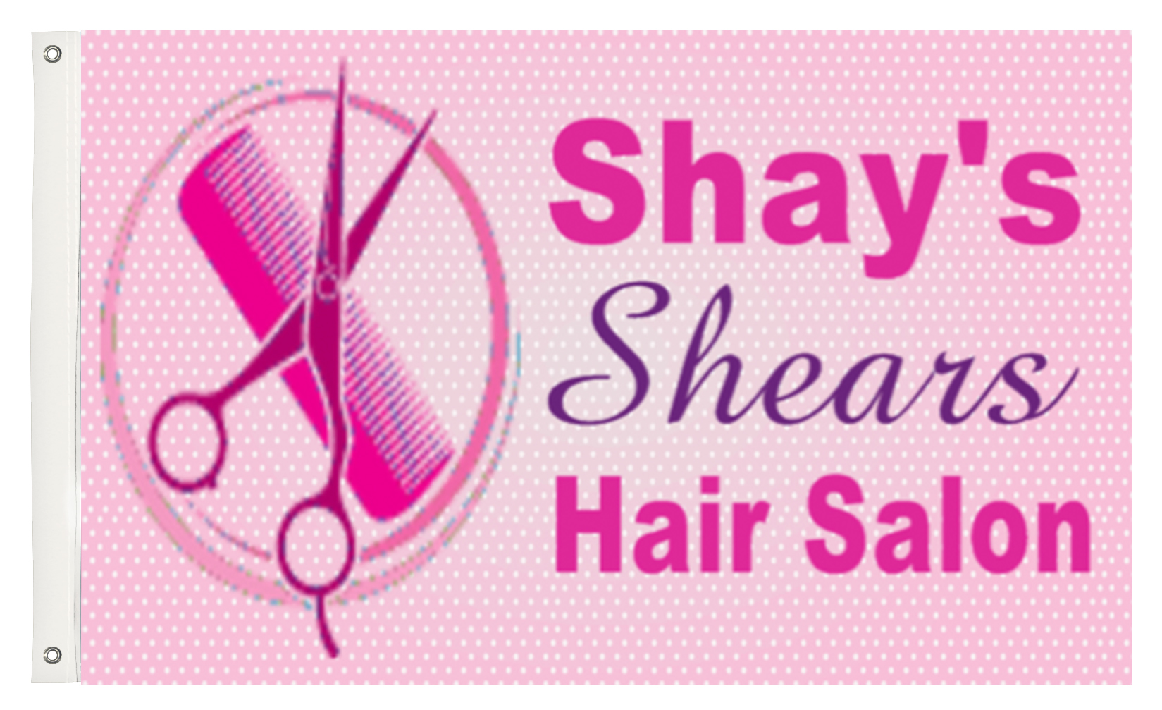 Salon Flags | Banners.com