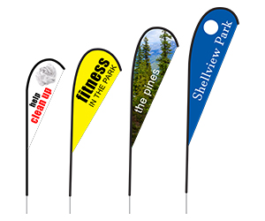 Tear Drop Flags - Custom Teardrop Flags