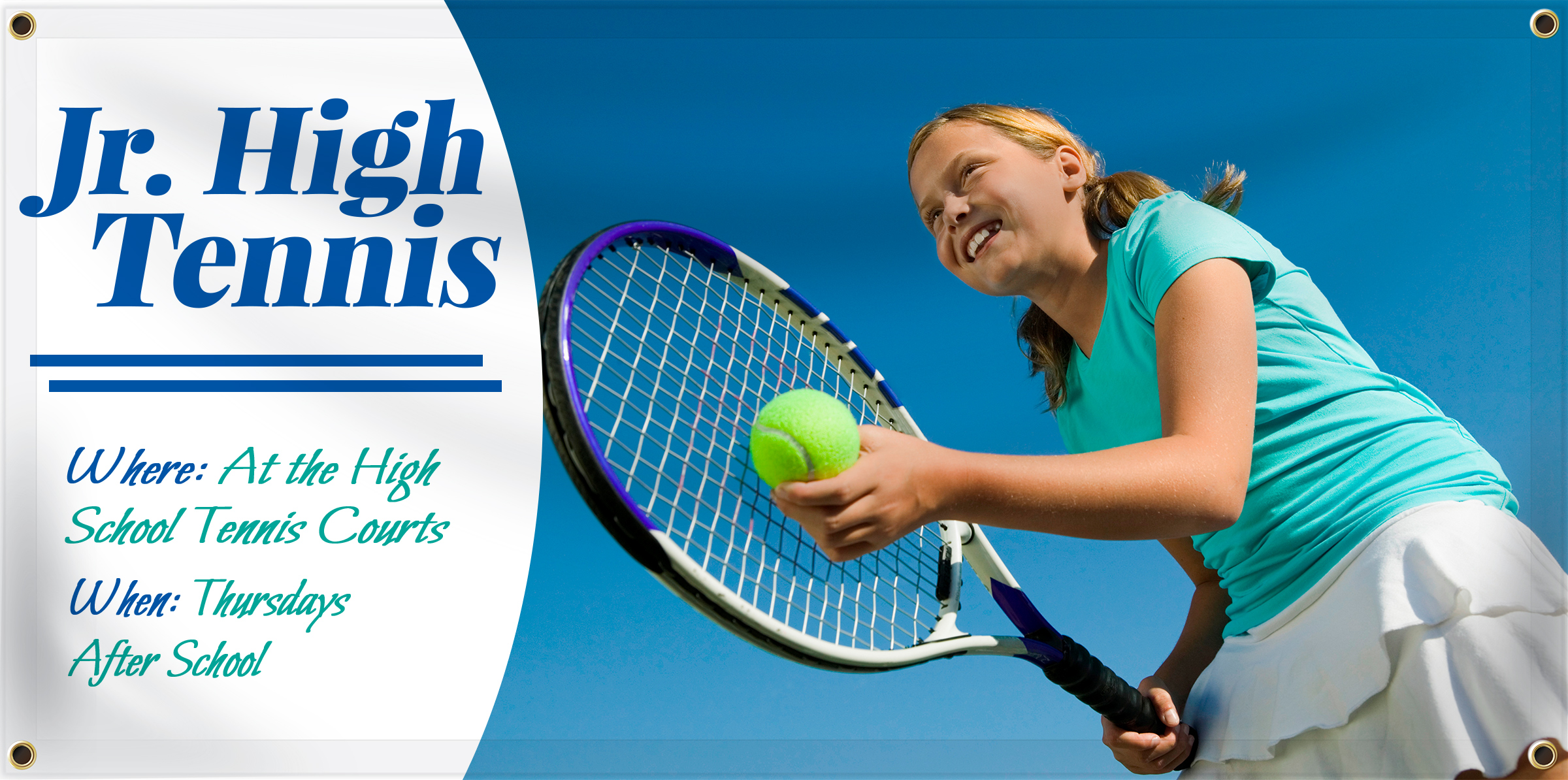 Tennis Banners | Banners.com