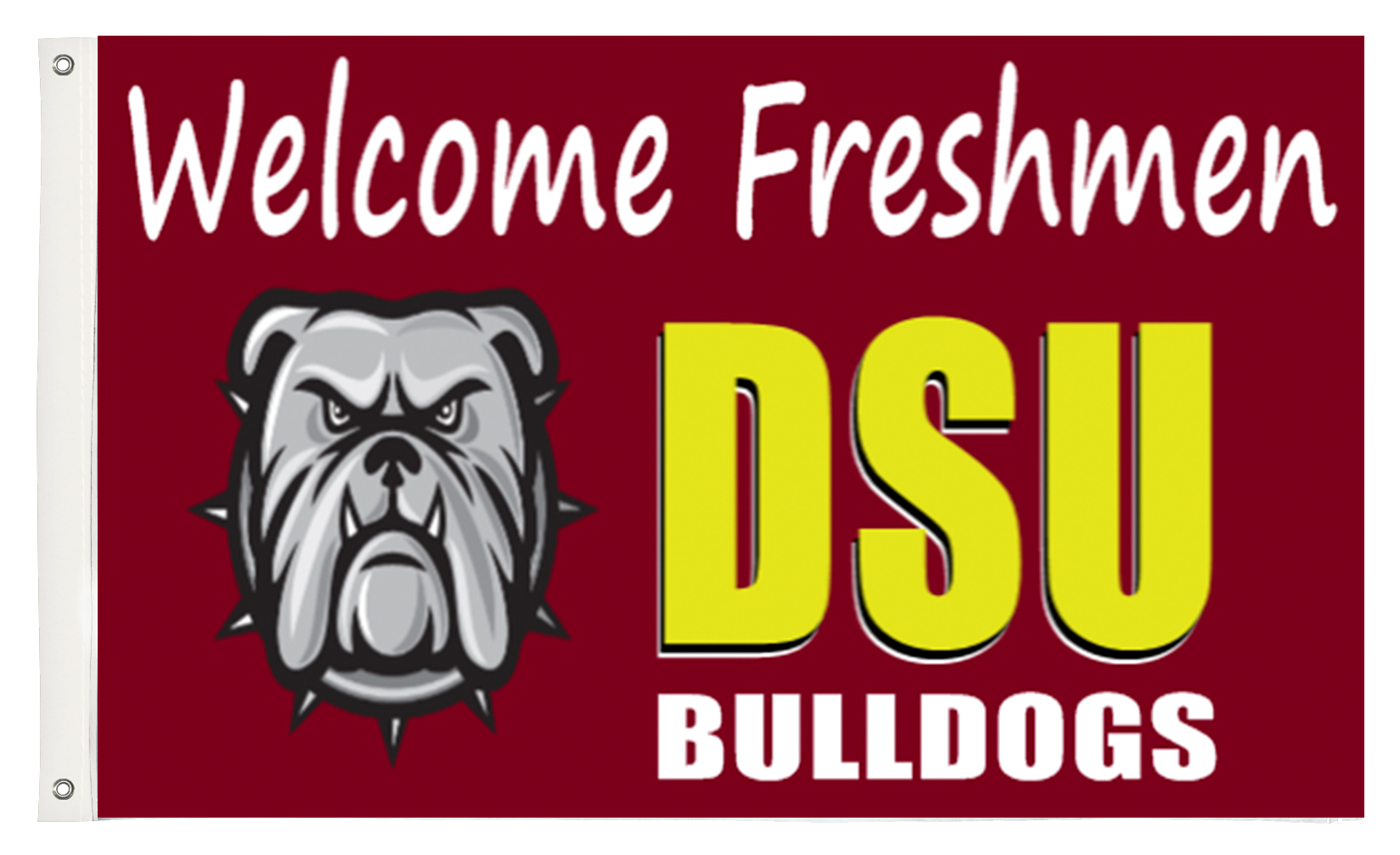 Welcome Freshman Flag | Banners.com