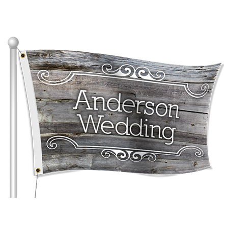 Wedding Flags | Banners.com